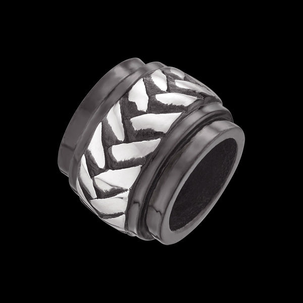 SAVE BRAVE MEN’S BRACELET STEEL BEAD 018