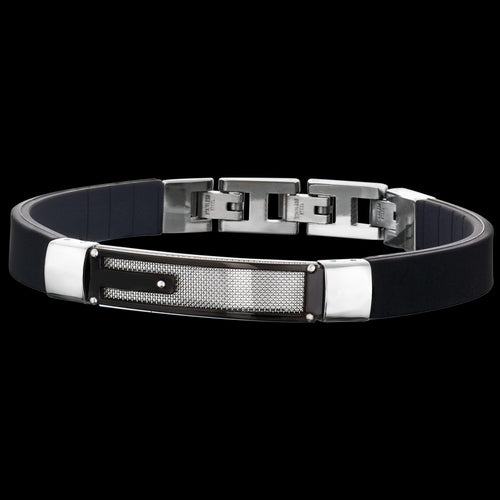 SAVE BRAVE MEN’S DALLAS SILICONE BRACELET - VIEW  2