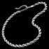 SAVE BRAVE MEN’S BRAVO 50CM STAINLESS STEEL CHAIN NECKLACE