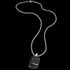 SAVE BRAVE MEN’S TOMMY BLACK IP DOG TAG NECKLACE - FULL VIEW