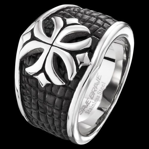 SAVE BRAVE MEN’S PETER CROSS RING