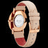 ROSE & COY PINNACLE 40MM ROSE GOLD PEACH WATCH - BACK VIEW