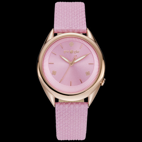 GREGIO DONNA PINK LEATHER WATCH