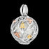 ENGELSRUFER SILVER TREE OF LIFE MEDIUM SOUNDBALL PENDANT