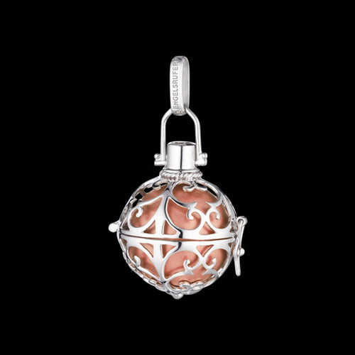 ENGELSRUFER SILVER ROSE GOLD MEDIUM SOUNDBALL PENDANT