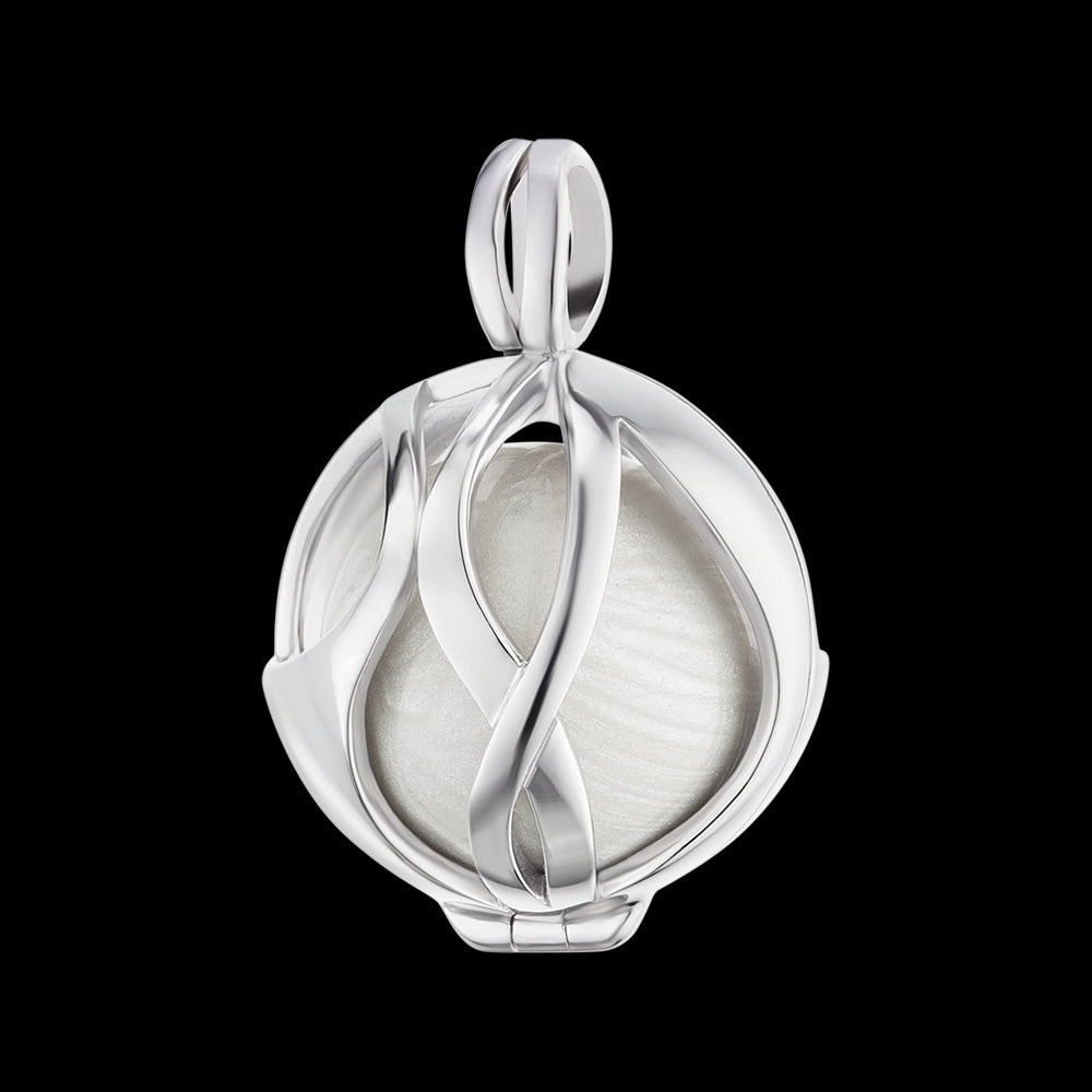 ENGELSRUFER SILVER PARADISE SOUNDBALL PENDANT - SMALL SIZE