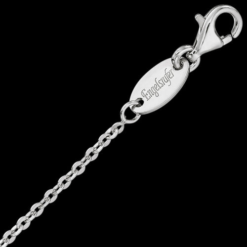 ENGELSRUFER SILVER 1.9MM BRILLO CUT CHAIN NECKLACE