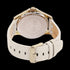 TIMBERLAND ALSTEAD GOLD SAND DIAL LEATHER STRAP WATCH - BACK VIEW