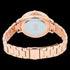 TED BAKER BROOK ROSE GOLD ROSE FLORAL DIAL WATCH - BACK VIEW