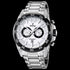 FESTINA MEN'S WHITE DIAL CHRONOGRAPH CLASSIC DATE WATCH