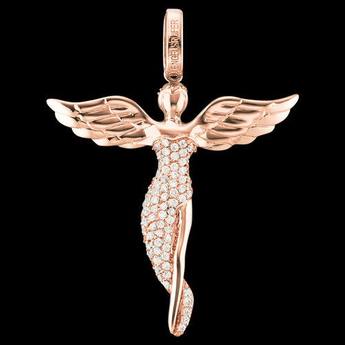 GUARDIAN ANGEL PENDANT ROSE GOLD LARGE | ENGELSRUFER AUSTRALIA