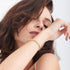 ANIA HAIE LINKS GOLD CHAIN CUFF BRACELET - MODEL VIEW