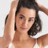 ANIA HAIE GEOMETRY GOLD FLAT CUFF BRACELET - MODEL VIEW