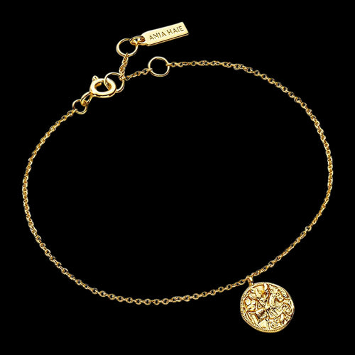 ANIA HAIE COINS GOLD GREEK WARRIOR BRACELET