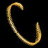 ANIA HAIE TROPIC THUNDER GOLD PALM CUFF BRACELET