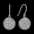 ANIA HAIE COINS SILVER EMBLEM HOOK EARRINGS