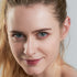 ANIA HAIE TROPIC THUNDER SILVER PALM EAR CUFF - MODEL VIEW