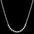 ANIA HAIE MINIMALISM SILVER MODERN MULTIPLE BALLS 38-43CM NECKLACE
