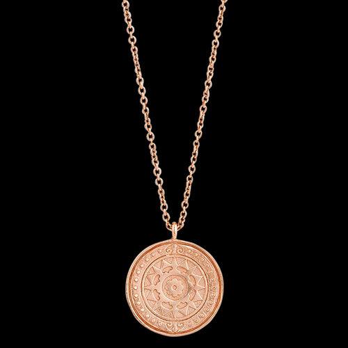 ANIA HAIE COINS ROSE GOLD VERGINIA SUN 45-50CM NECKLACE