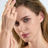 ANIA HAIE TEXTURE MIX GOLD TRIPLE DISC RING - MODEL VIEW