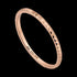 ANIA HAIE TEXTURE ROSE GOLD MIX BAND RING