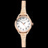 SEKONDA LADIES ROSE GOLD NUMBERS DIAL STRETCH BAND WATCH