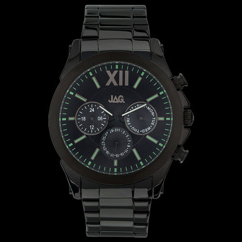 JAG MEN'S HUGO ALL BLACK WATCH