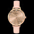 SEKONDA LADIES TREE OF LIFE ROSE GOLD CZ DIAL NUDE PINK WATCH