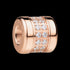 BERING ARCTIC SYMPHONY ROSE GOLD STAINLESS STEEL CHARM BEAD LYKKE #3