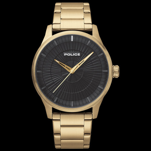 POLICE JET GOLD BLACK DIAL MEN'S WATCH | AUSTRALIA