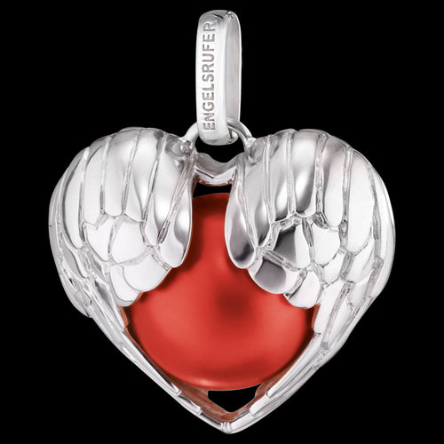 ANGEL WINGS RED SOUNDBALL PENDANT | ENGELSRUFER AUSTRALIA