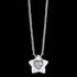 HERZENGEL CHILDREN'S SILVER STAR HEART PAVE CZ NECKLACE
