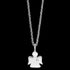 HERZENGEL CHILDREN'S SILVER ANGEL CZ NECKLACE