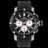 TW STEEL SIMEON PANDA BLACK PVD CASE BLACK DIAL 48MM GRANDEUR TECH LIMITED EDITION WATCH TS11 - FRONT VIEW