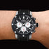 TW STEEL SIMEON PANDA BLACK PVD CASE BLACK DIAL 48MM GRANDEUR TECH LIMITED EDITION WATCH TS11 - WRIST VIEW