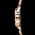 SEKONDA LADIES ROSE GOLD CZ DIAL DATE WATCH - SIDE VIEW