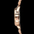 SEKONDA LADIES ROSE GOLD CZ DIAL DATE WATCH - SIDE VIEW