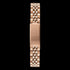 SEKONDA LADIES ROSE GOLD CZ DIAL DATE WATCH - BACK VIEW