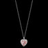 ENGELSRUFER SILVER RED HEART SOUNDBALL NECKLACE