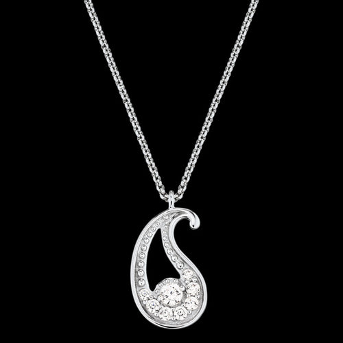 ENGELSRUFER SILVER CZ LITTLE BALANCE NECKLACE