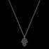 ENGELSRUFER SILVER MARCASITE LITTLE HAND OF FATIMA NECKLACE