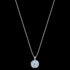 ENGELSRUFER SILVER LITTLE PARADISE AQUAMARINE NECKLACE
