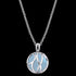 ENGELSRUFER SILVER LITTLE PARADISE AQUAMARINE NECKLACE