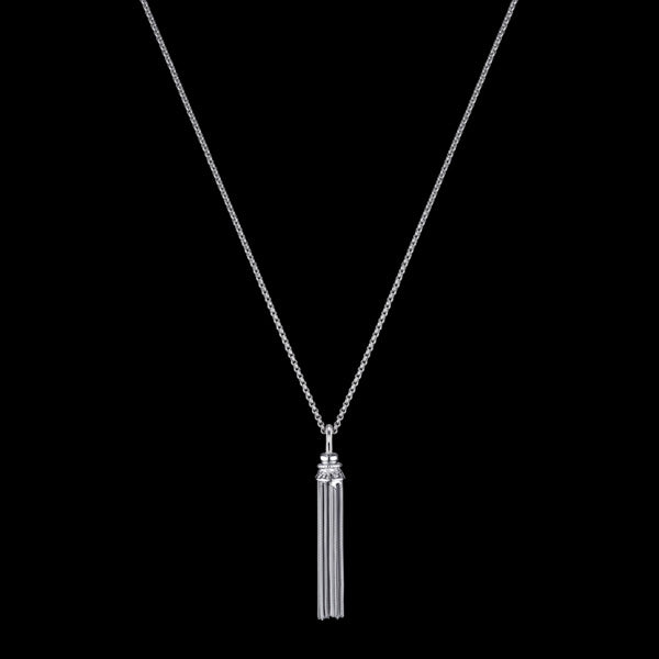 ENGELSRUFER SILVER LITTLE TASSEL NECKLACE