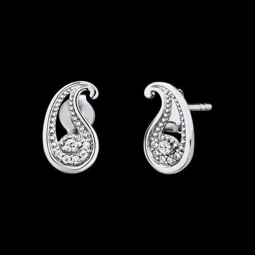 ENGELSRUFER SILVER BALANCE STUD EARRINGS