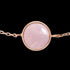 ENGELSRUFER ROSE GOLD ROSE QUARTZ ADJUSTABLE BRACELET - CLOSE-UP