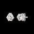 ENGELSRUFER SILVER SHINY SOLITAIRE CZ STUD EARRINGS