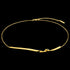 ANIA HAIE TWISTER GOLD TWIST 37-42CM NECKLACE