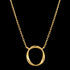 ANIA HAIE TWISTER GOLD SWIRL 39-44CM NECKLACE