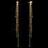 ANIA HAIE FRINGE APPEAL GOLD TASSEL DROP EAR JACKET EARRINGS